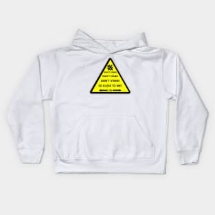 Don't Stand So Close To Me - Police Warning Kids Hoodie